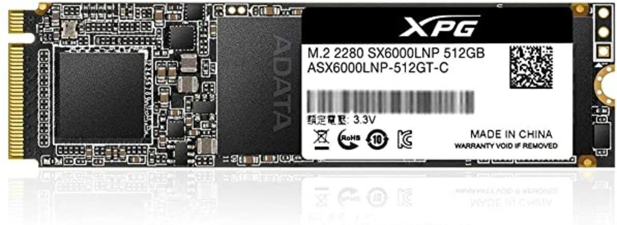 ADATA ASX6000LNP-512GT-C SSD-накопичувач M.2 ADATA XPG SX6000 Lite 512GB  2280 PCIe 3.0x4 NVMe 3D Nand Read/Write: 1800/1200 MB/sec ASX6000LNP512GTC: Купити в Україні - Добра ціна на EXIST.UA!