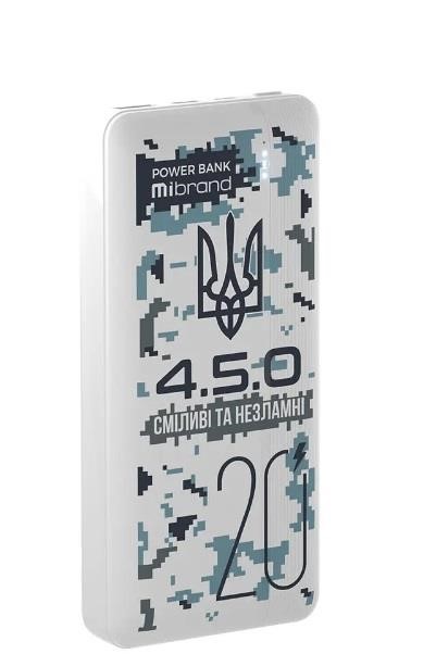 Mibrand MI20K/4.5.0 Зовнішній акумулятор Mibrand &quot;4.5.0&quot; 20000mAh 20W Snow leopard MI20K450: Купити в Україні - Добра ціна на EXIST.UA!