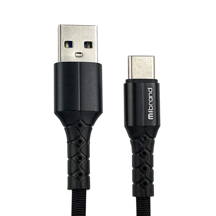 Mibrand MIDC/3205TB Кабель Mibrand MI-32 Nylon Charging Line USB for Type-C 2A 0.5m Black MIDC3205TB: Приваблива ціна - Купити в Україні на EXIST.UA!