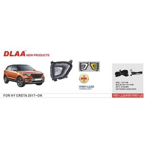 DLAA HY-9571 Фара протитуманна DLAA для Hyundai IX25/CRETA 2017-2020, комплект HY9571: Приваблива ціна - Купити в Україні на EXIST.UA!
