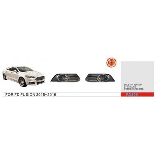 DLAA FD-805 Фара протитуманна DLAA для Ford Fusion 2017-2018, комплект FD805: Купити в Україні - Добра ціна на EXIST.UA!