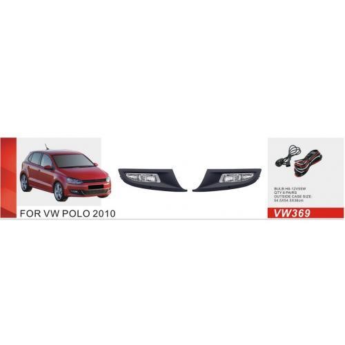 DLAA VW-369 Фара протитуманна DLAA для VW Polo 2010-2014, комплект VW369: Купити в Україні - Добра ціна на EXIST.UA!