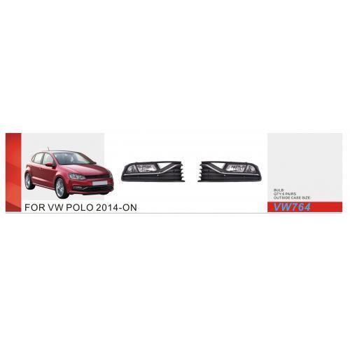 DLAA VW-764 Фара протитуманна DLAA для VW Polo 2014-2017, комплект VW764: Купити в Україні - Добра ціна на EXIST.UA!