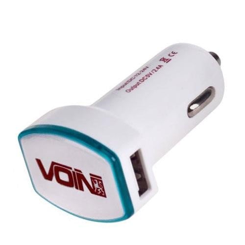 Voin C-2026W USB зарядка для авто VOIN C2026W: Приваблива ціна - Купити в Україні на EXIST.UA!
