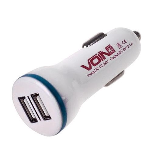 Voin C-2023W USB зарядка для авто VOIN C2023W: Купити в Україні - Добра ціна на EXIST.UA!
