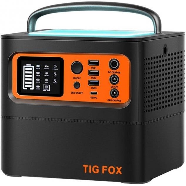 TIG-FOX FOXT500 Портативна зарядна станція TIG-FOX 540Ват FOXT500: Купити в Україні - Добра ціна на EXIST.UA!