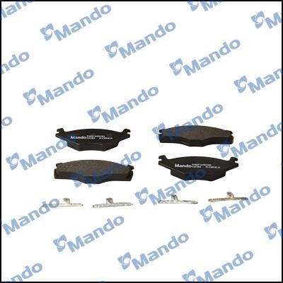 Mando MBF015110 Гальмівні колодки передні, комплект MBF015110: Купити в Україні - Добра ціна на EXIST.UA!