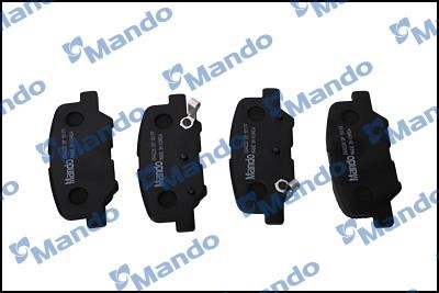 Mando MPA17 Гальмівні колодки задні, комплект MPA17: Купити в Україні - Добра ціна на EXIST.UA!