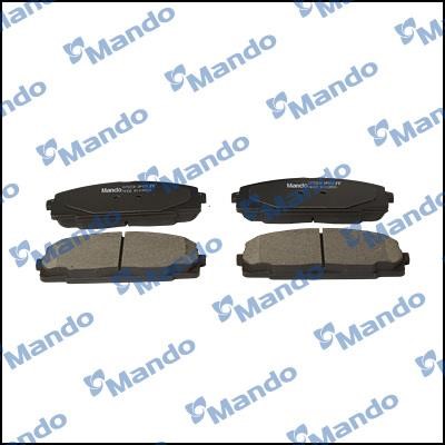 Mando MPT21NS Гальмівні колодки передні, комплект MPT21NS: Купити в Україні - Добра ціна на EXIST.UA!