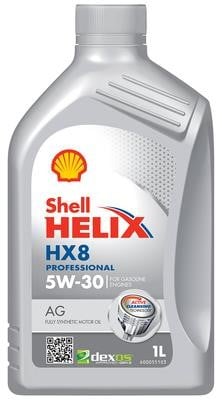 Shell 550054287 Моторна олива Shell Helix HX8 Professional AG 5W-30, 1л 550054287: Купити в Україні - Добра ціна на EXIST.UA!