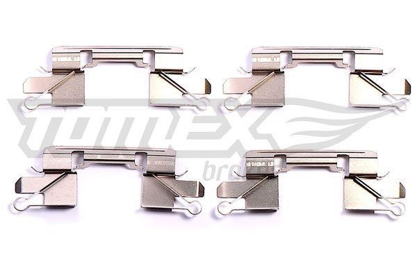 Tomex TX 43-91 Комплект монтажний гальмівних колодок TX4391: Купити в Україні - Добра ціна на EXIST.UA!
