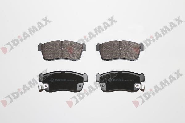 Diamax N09863 Гальмівні колодки, комплект N09863: Купити в Україні - Добра ціна на EXIST.UA!