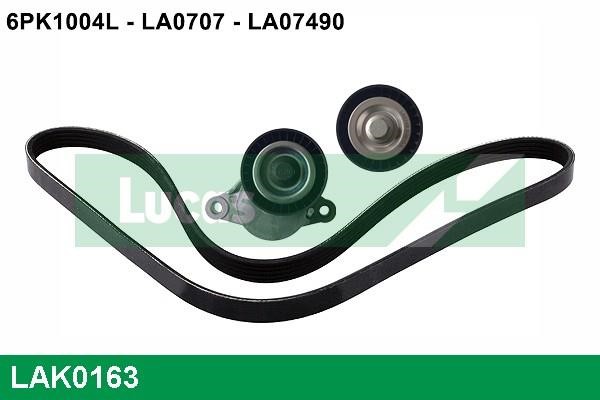 Lucas Electrical LAK0163 Комплект ременя генератора LAK0163: Купити в Україні - Добра ціна на EXIST.UA!