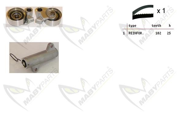 Maby Parts OBK010338 Комплект зубчастих ременів OBK010338: Купити в Україні - Добра ціна на EXIST.UA!