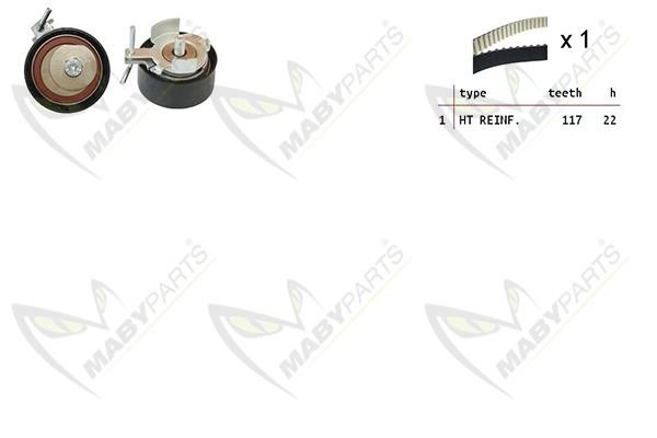 Maby Parts OBK010350 Комплект зубчастих ременів OBK010350: Купити в Україні - Добра ціна на EXIST.UA!
