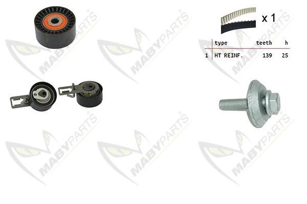 Maby Parts OBK010106 Комплект зубчастих ременів OBK010106: Купити в Україні - Добра ціна на EXIST.UA!