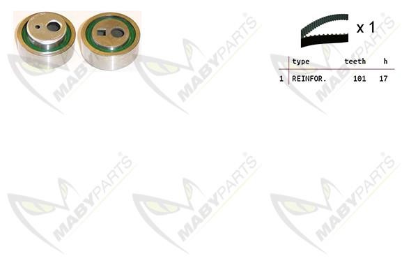 Maby Parts OBK010194 Комплект зубчастих ременів OBK010194: Купити в Україні - Добра ціна на EXIST.UA!