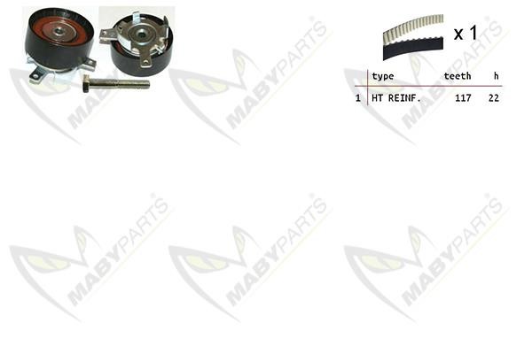 Maby Parts OBK010200 Комплект зубчастих ременів OBK010200: Купити в Україні - Добра ціна на EXIST.UA!
