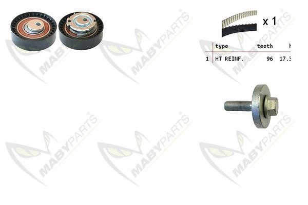 Maby Parts OBK010129 Комплект зубчастих ременів OBK010129: Купити в Україні - Добра ціна на EXIST.UA!