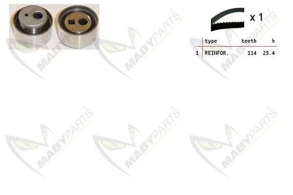 Maby Parts OBK010206 Комплект зубчастих ременів OBK010206: Купити в Україні - Добра ціна на EXIST.UA!