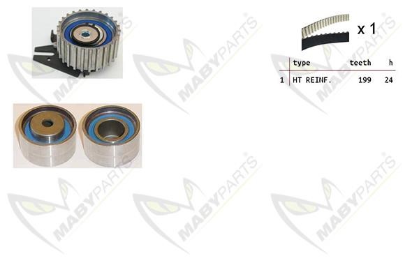 Maby Parts OBK010156 Комплект зубчастих ременів OBK010156: Купити в Україні - Добра ціна на EXIST.UA!