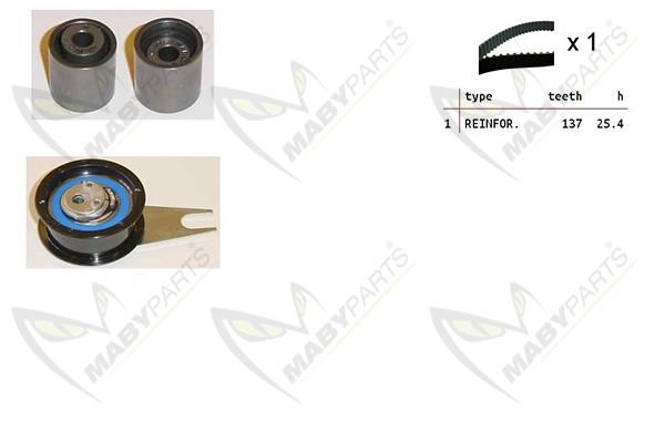 Maby Parts OBK010238 Комплект зубчастих ременів OBK010238: Купити в Україні - Добра ціна на EXIST.UA!