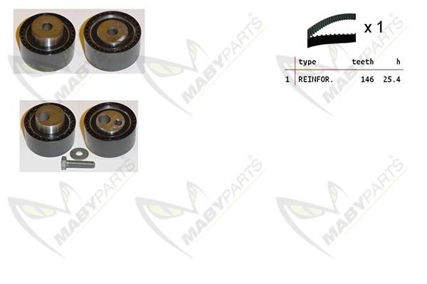 Maby Parts OBK010181 Комплект зубчастих ременів OBK010181: Купити в Україні - Добра ціна на EXIST.UA!