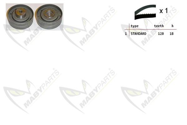 Maby Parts OBK010285 Комплект зубчастих ременів OBK010285: Купити в Україні - Добра ціна на EXIST.UA!
