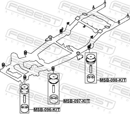 Купити Febest MSB-097-KIT за низькою ціною в Україні!