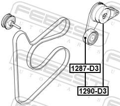 Купити Febest 1290-D3 за низькою ціною в Україні!