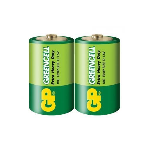 GP Batteries GP13G-S2 Батарейка сольова GP GREENCELL "D", 1,5В GP13GS2: Купити в Україні - Добра ціна на EXIST.UA!