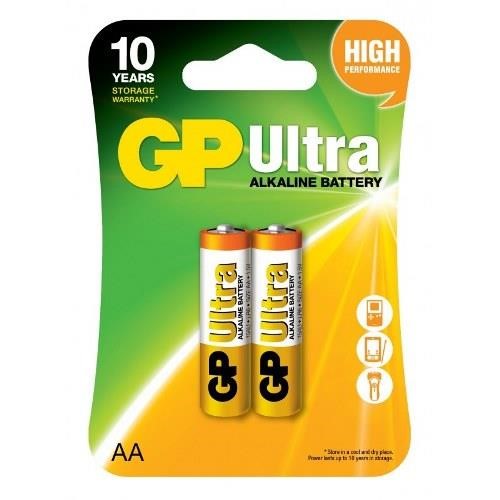 GP Batteries GP15AU-U2 Батарейка лужна GP ULTRA ALKALINE "AA", 1,5В GP15AUU2: Купити в Україні - Добра ціна на EXIST.UA!