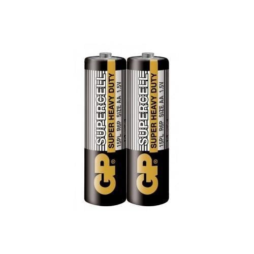 GP Batteries GP15PL-S2 Батарейка сольова GP SUPERCELL "AA", 1,5В GP15PLS2: Приваблива ціна - Купити в Україні на EXIST.UA!