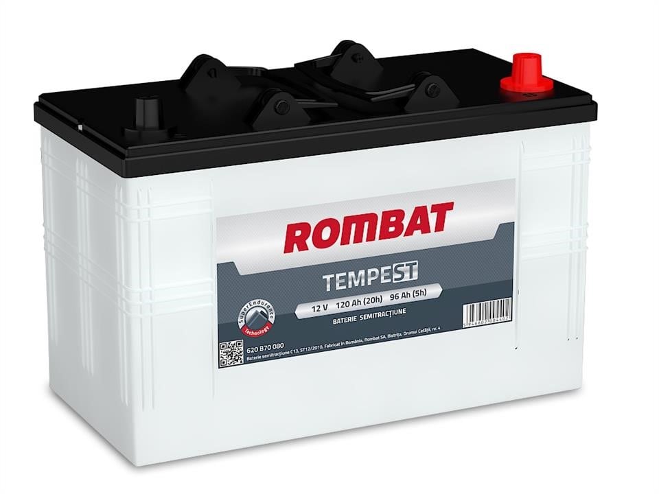 ROMBAT STC3620 Акумулятор ROMBAT TEMPEST SEMI-TRACTION 12B AGM 120Ач R+ STC3620: Купити в Україні - Добра ціна на EXIST.UA!