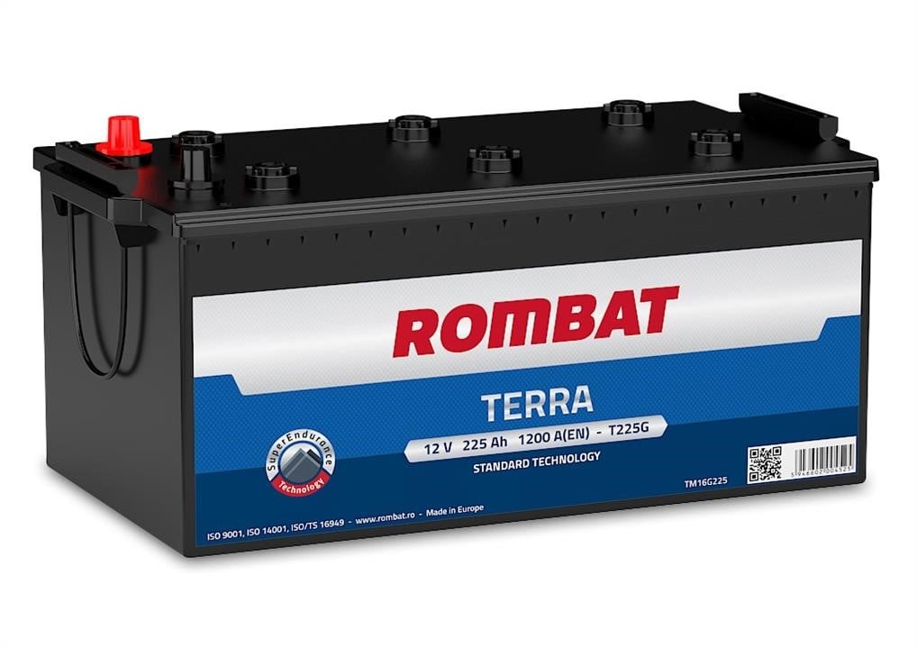 ROMBAT T225G Акумулятор ROMBAT TERRA 12B 220Ач 1200A(EN) L+ T225G: Купити в Україні - Добра ціна на EXIST.UA!