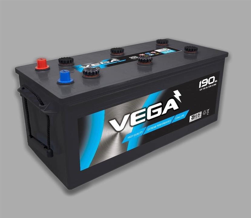 Vega VHD190 Акумулятор VEGA BLACK 12B 190Ач 1250A L+ VHD190: Приваблива ціна - Купити в Україні на EXIST.UA!