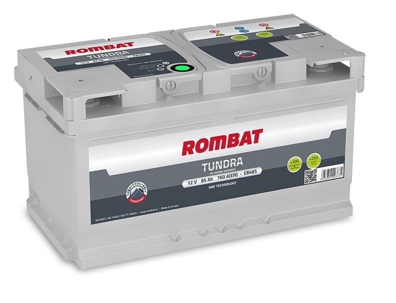 ROMBAT EB485 Акумулятор ROMBAT TUNDRA PLUS 12B Ca/Ca + Silver 85Ач 760А(EN) R+ EB485: Приваблива ціна - Купити в Україні на EXIST.UA!
