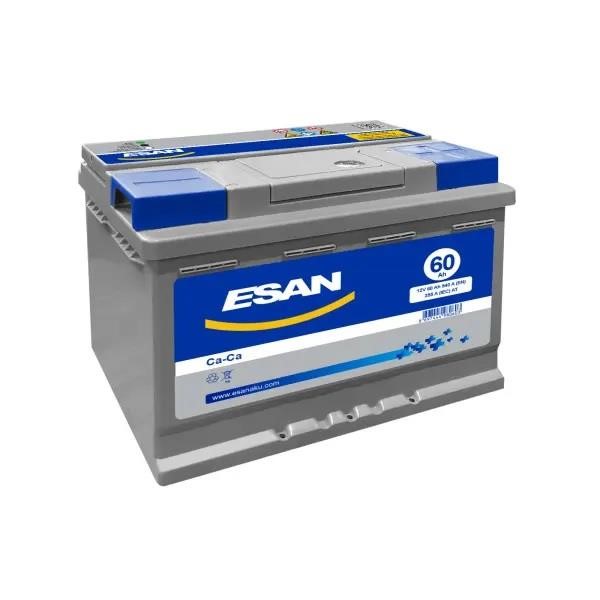Esan EL206011B13 Акумулятор ESAN 12B Ca/Ca + Silver 62Ач 620А(SAE) L+ EL206011B13: Купити в Україні - Добра ціна на EXIST.UA!