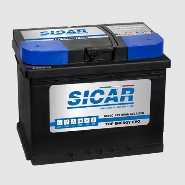 Sicar B068C Акумулятор SICAR Top Energy Evo 12B Ca/Ca + Silver 65Ач 630А(EN) R+ B068C: Купити в Україні - Добра ціна на EXIST.UA!