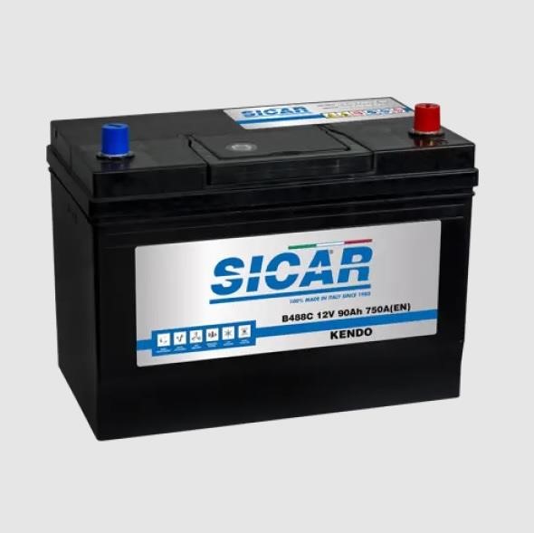Sicar B462C Акумулятор SICAR Kendo JIS 12B Ca/Ca + Silver 75Ач 650А(EN) R+ B462C: Приваблива ціна - Купити в Україні на EXIST.UA!