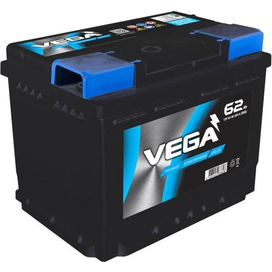 Vega VL206011B13 Акумулятор VEGA 12B Ca/Ca + Silver 62Ач 620А(SAE) L+ VL206011B13: Купити в Україні - Добра ціна на EXIST.UA!