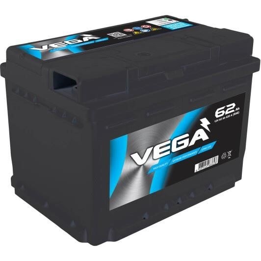 Vega VL206210B13 Акумулятор VEGA 12B Ca/Ca + Silver 62Ач 620А(SAE) R+ VL206210B13: Приваблива ціна - Купити в Україні на EXIST.UA!