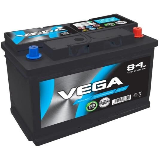 Vega VL408410B13 Акумулятор VEGA 12B EFB 84Ач 850А(SAE) R+ VL408410B13: Приваблива ціна - Купити в Україні на EXIST.UA!