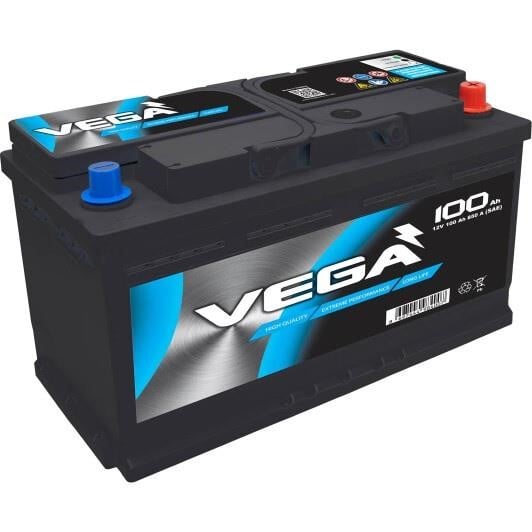 Vega VL510010B13 Акумулятор VEGA 12B Ca/Ca + Silver 100Ач 900А(SAE) R+ VL510010B13: Приваблива ціна - Купити в Україні на EXIST.UA!