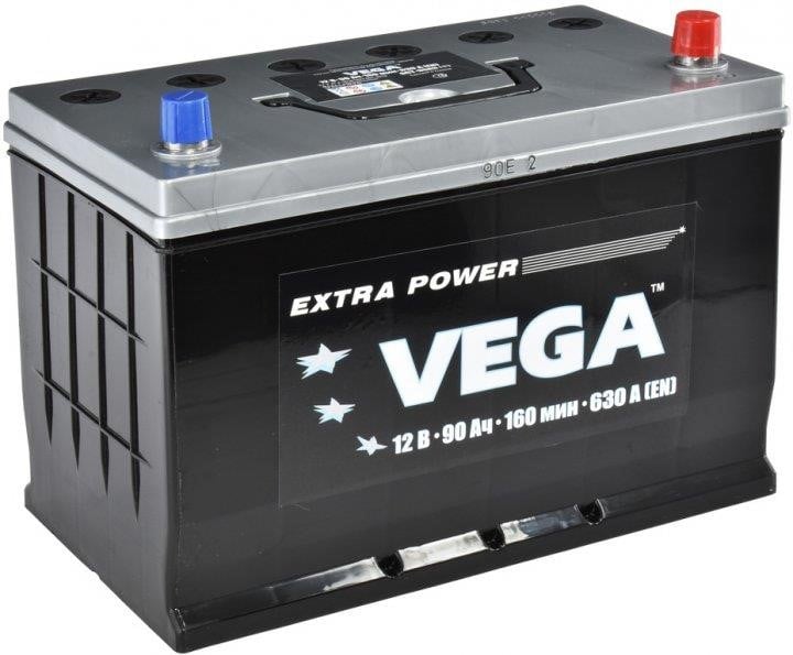 Vega V90063010 Акумулятор VEGA ECONOM JIS 12В 90Ач 630А (EN) R+ V90063010: Приваблива ціна - Купити в Україні на EXIST.UA!
