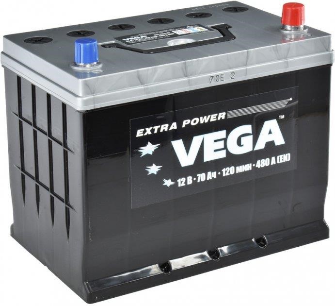 Vega V70051010 Акумулятор VEGA ECONOM JIS 12В 70Ач 510А (EN) R+ V70051010: Купити в Україні - Добра ціна на EXIST.UA!