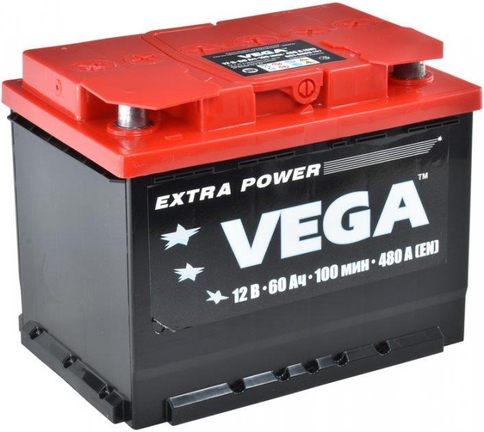 Vega V60048013 Акумулятор VEGA SUPER ECONOM 12В 60Ач 480А (EN) R+ V60048013: Купити в Україні - Добра ціна на EXIST.UA!