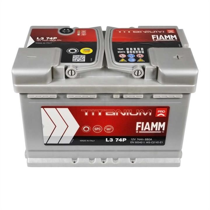 Акумулятор FIAMM TITANIUM PRO 12В 74Ач 680А (EN) R+ Fiamm 7905154