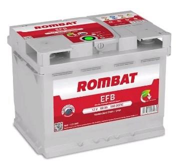 ROMBAT F260 Акумулятор ROMBAT EFB 12В 60Ач 640А (EN) R+ F260: Купити в Україні - Добра ціна на EXIST.UA!