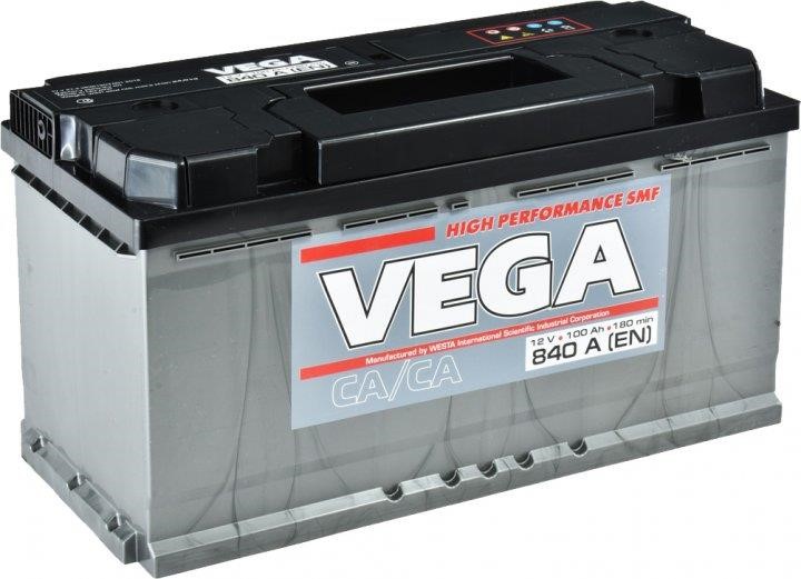 Vega V100080013 Акумулятор VEGA STANDART 12В 100Ач 800А (EN) R+ V100080013: Купити в Україні - Добра ціна на EXIST.UA!
